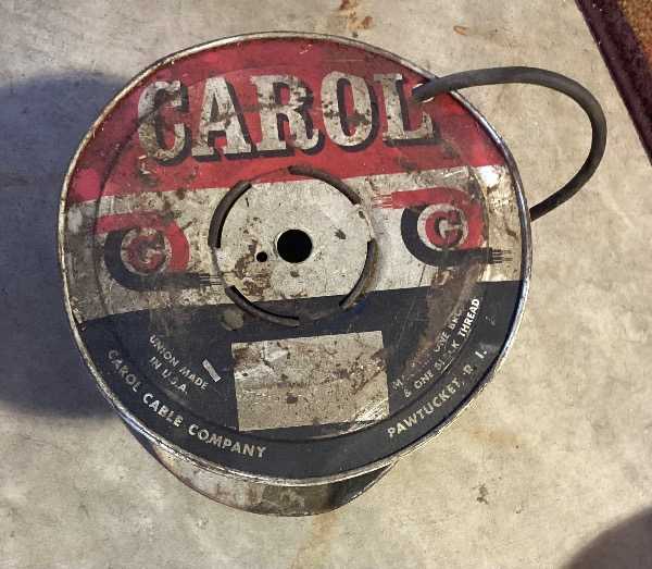 Freecycle: Heavy Black Electric Cable