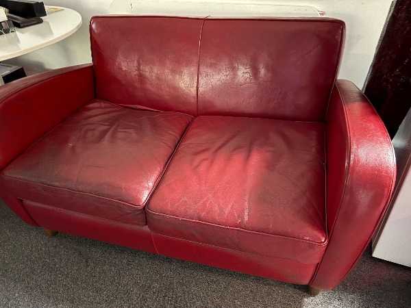 Leather sofa