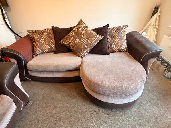 4 seater and 3 seater sofa bed