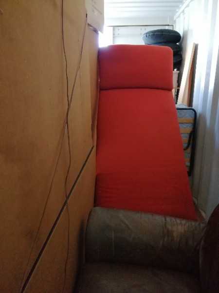 1950s East German chaise longue