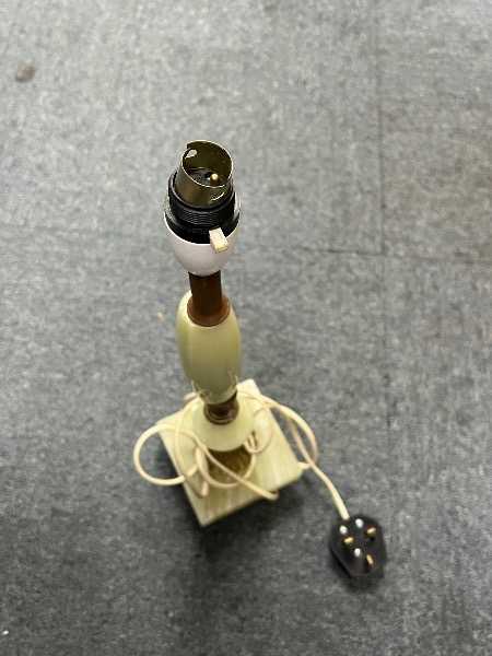 Ornate Table Lamp - Needs Repair