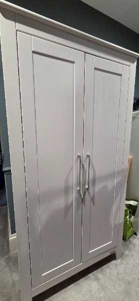 Mamas and Papas Coastline white wardrobe