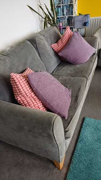 Sofa, grey from Debenhams