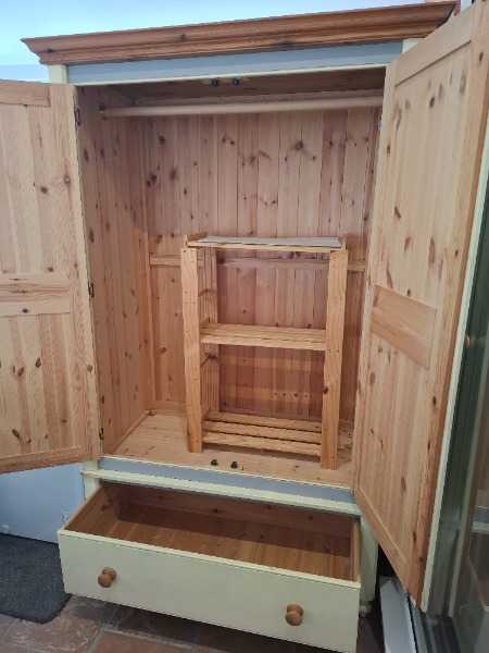 Solid Pine Wardrobe