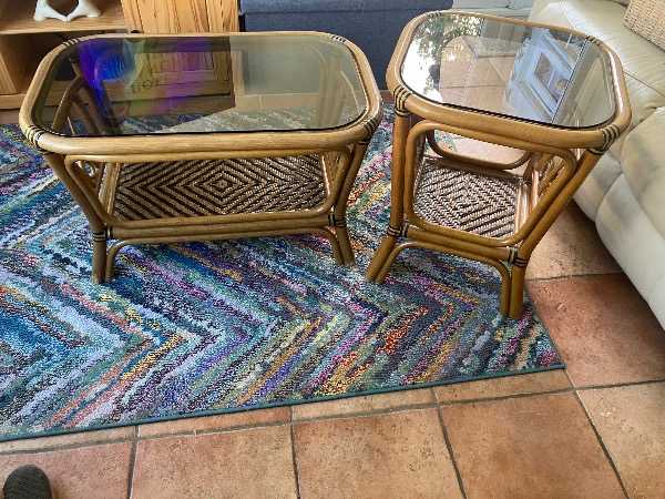 Coffee table and side table