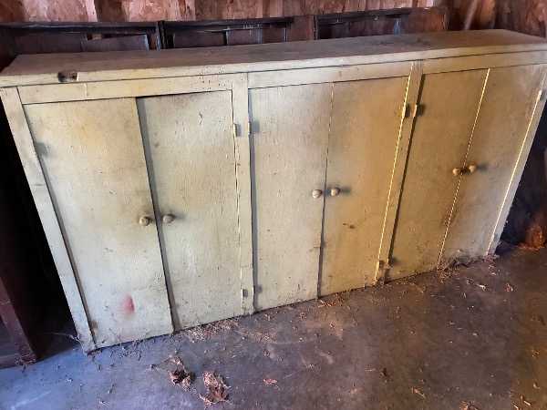 Four shop cabinets