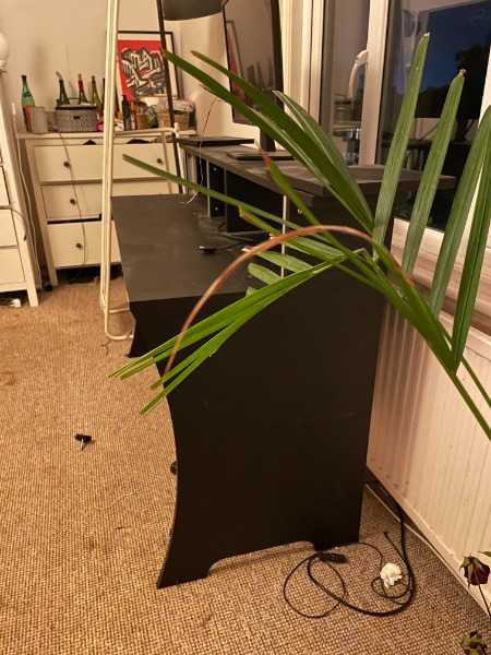Large computer desk with raised shelf and slide-out extension