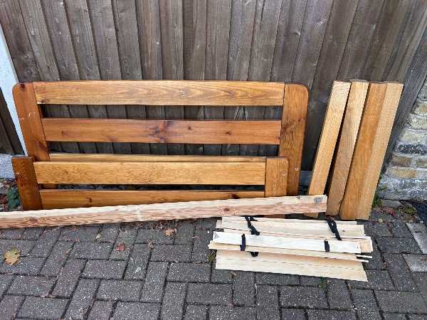 Wooden Double bed