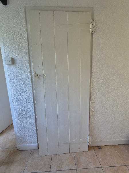 Solid wood door