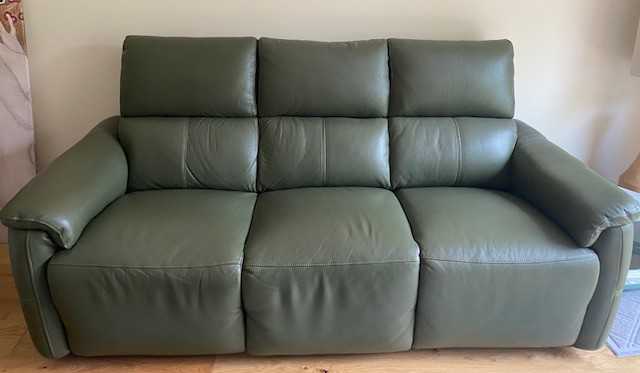 Leather 3 seat Sofology sofa