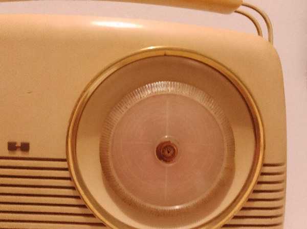 Vintage transistor Bush radio, no battery so unsure if works
