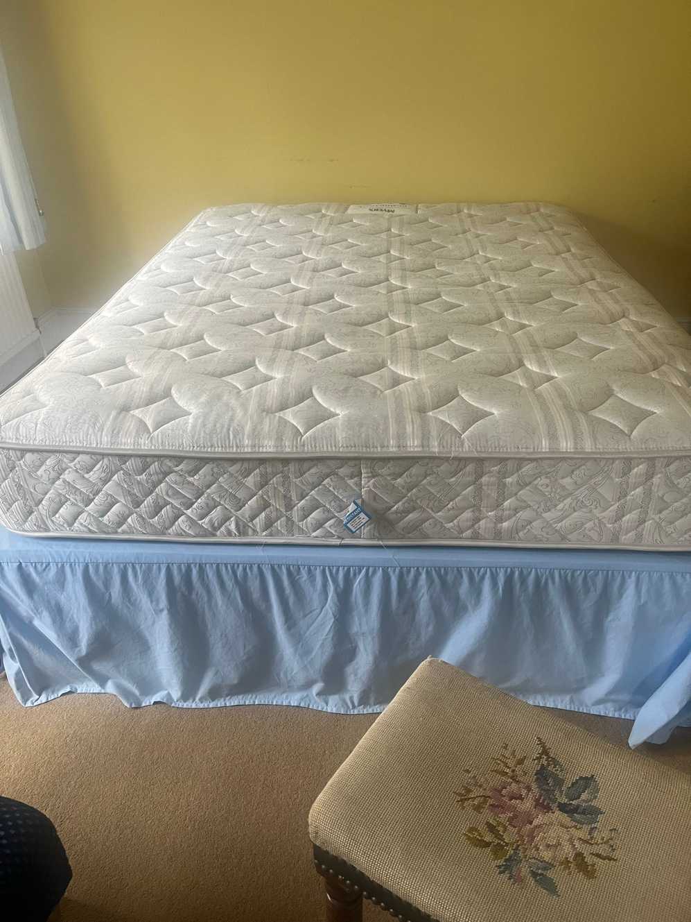 Double bed & mattress