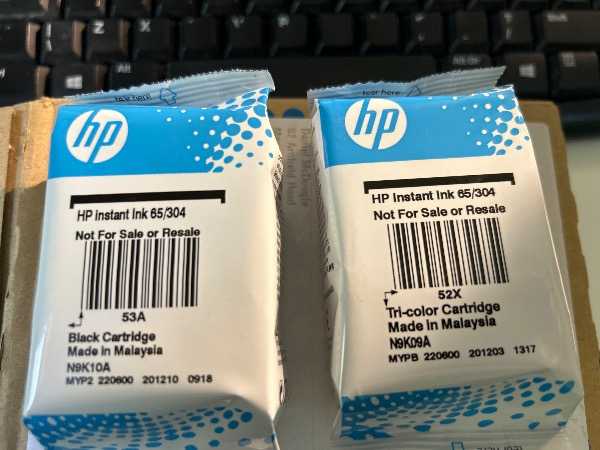 HP printer cartridges