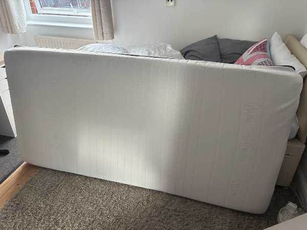 Single bed mattress- used but clean