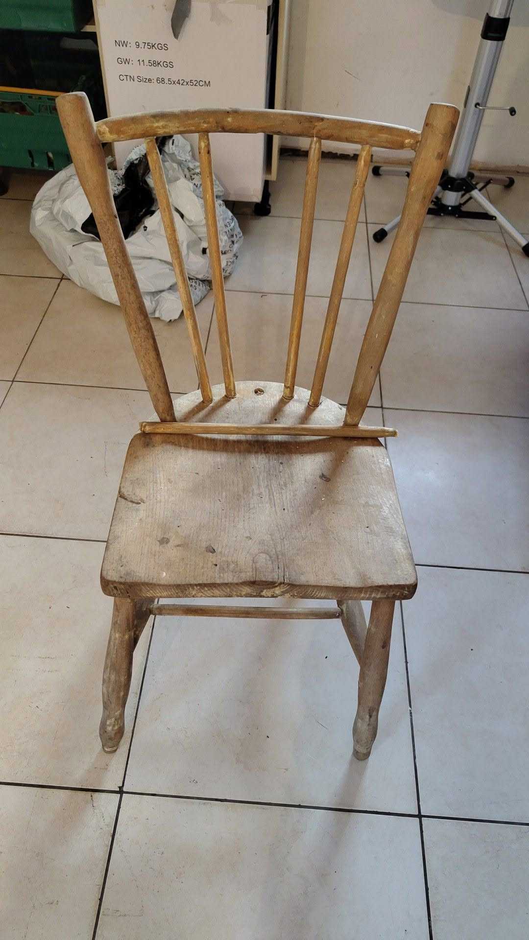 Wooden chair