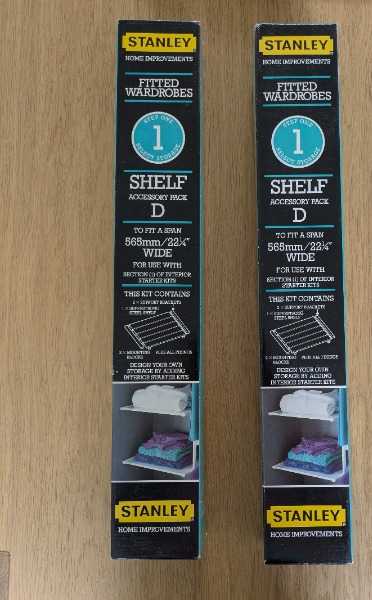 Stanley Fitted Wardrobe Shelf Kits
