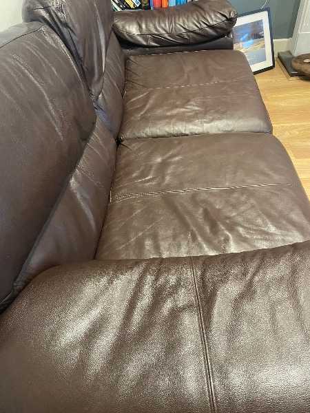 Free leather sofa