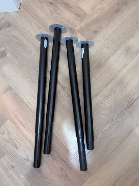 4x Ikea adjustable desk legs