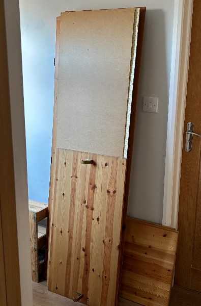 Pine wardrobe