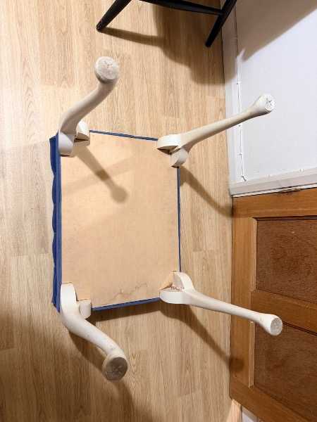 French style bedroom stool