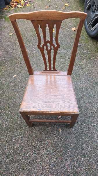 Antique Solid Wood Chair