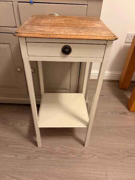 Side table with draw