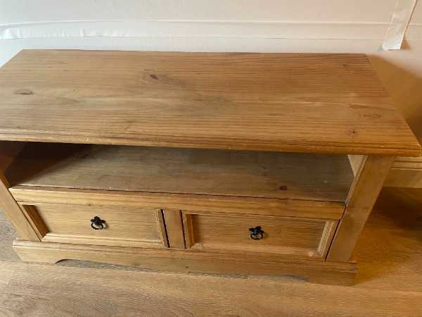 Light Wood TV Unit