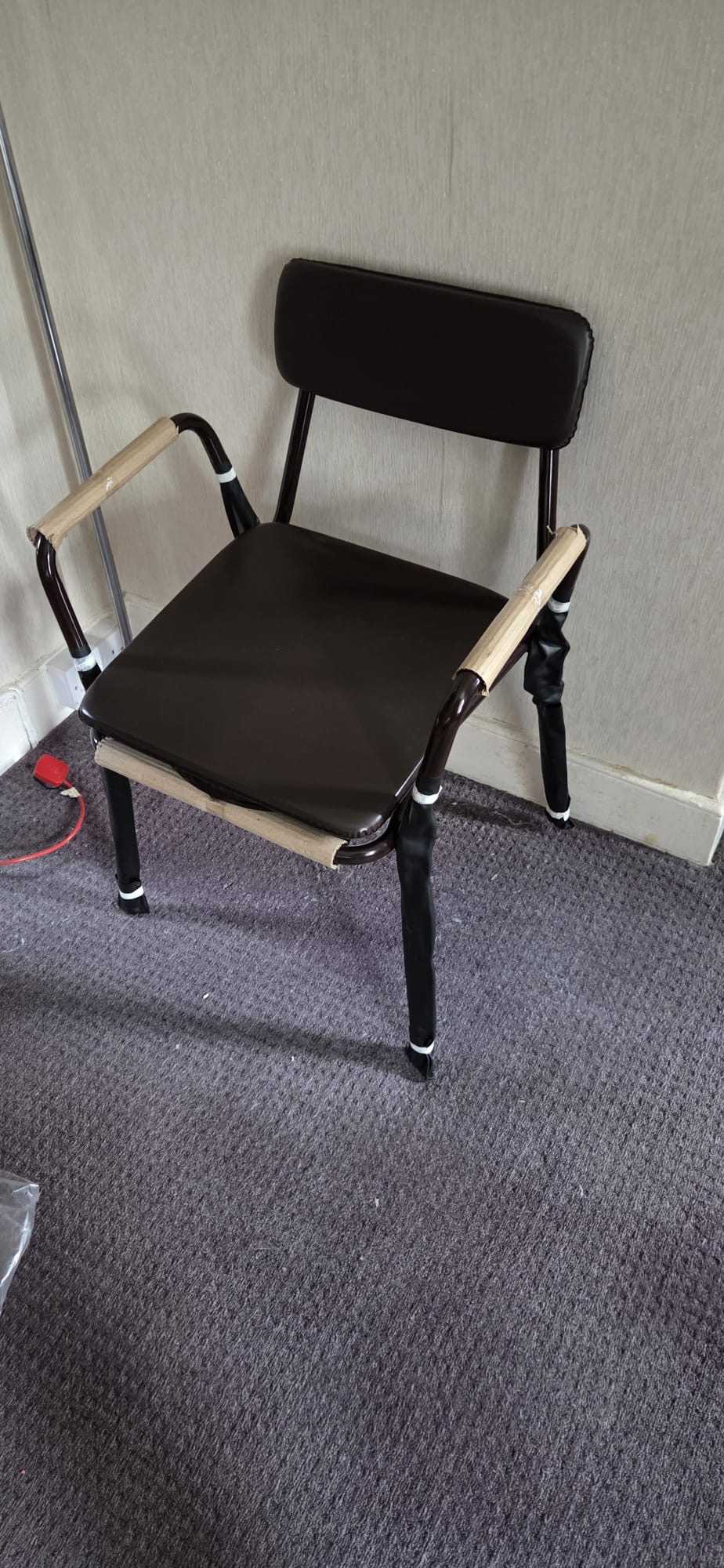 Unused commode