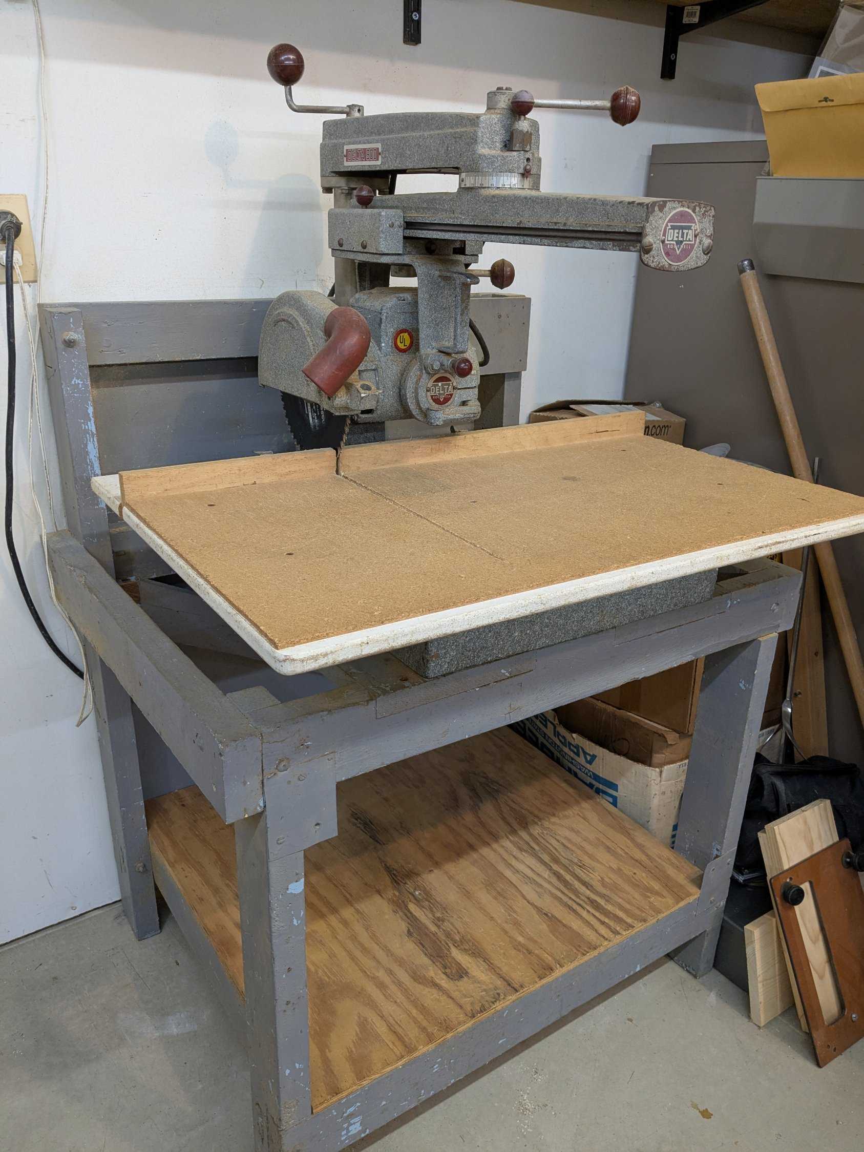 Delta radial arm saw