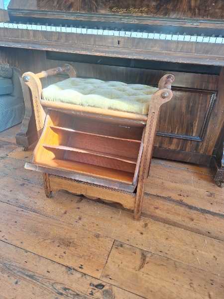 Piano Bench  - House Clearance!- Thurs/Fri/Sat collection