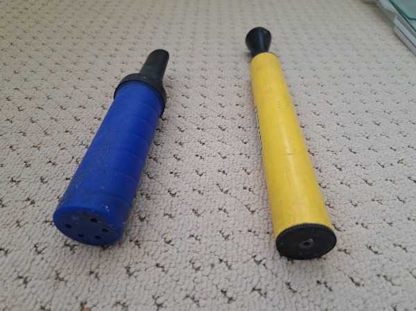 Bike pumps (missing the hose connectors)