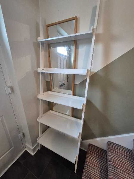 Ladder shelf