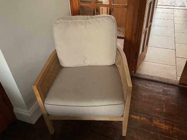 Rattan/wooden chair
