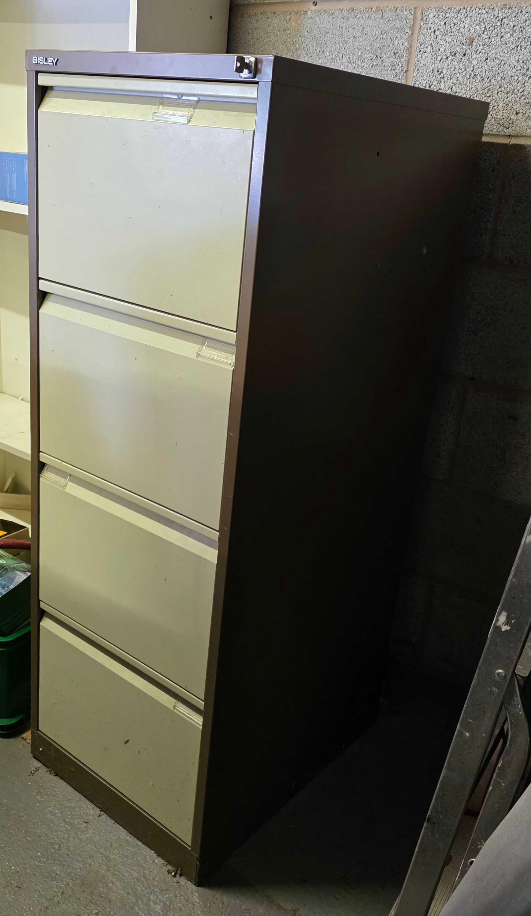 Tall filing cabinet