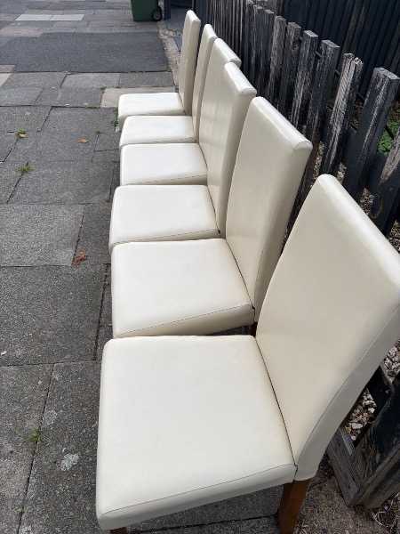6 dining chairs