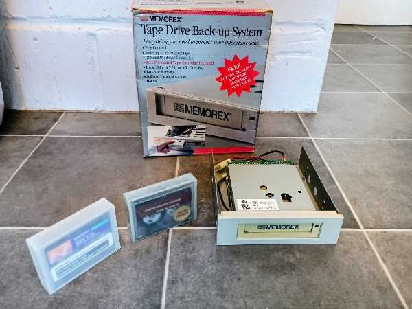 Freecycle: Memorex Tape Drive Back-up System