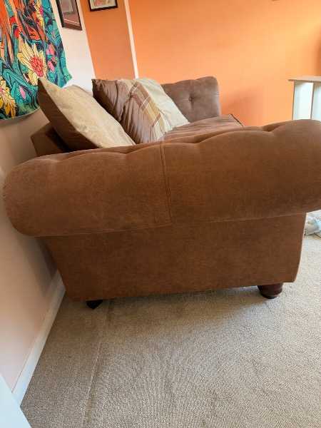 Chesterfield style sofa