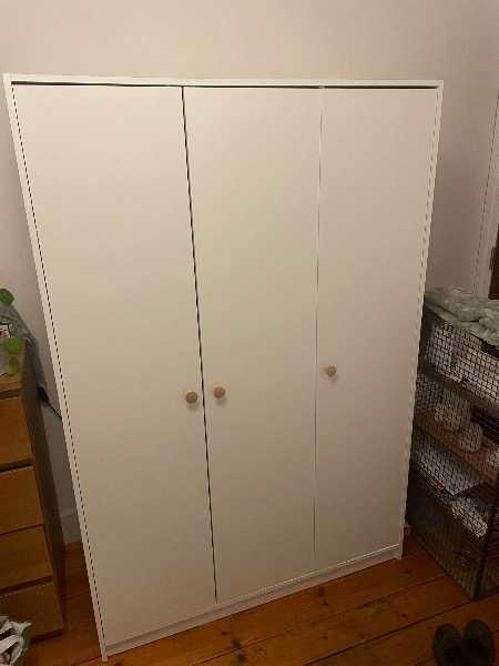 White Ikea Wardrobe