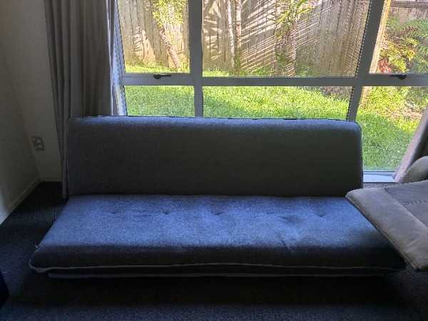 Free items for pick-up Somerville (near Howick) 3 x seater recliner couch, 1 x double sleeper couch