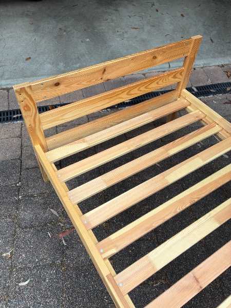 Pine Single Bed Base