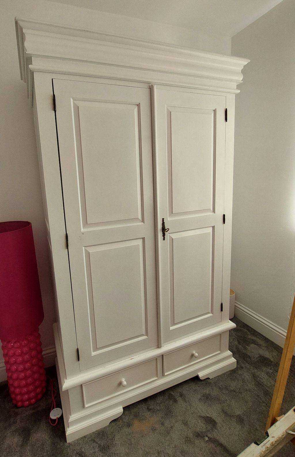 White Double Wardrobe