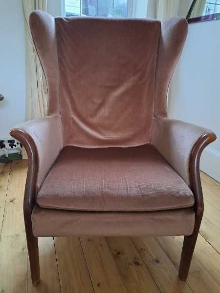 Parker Knoll, Model PK750. Classic mid century British wingback chair.