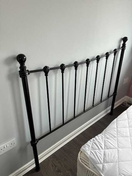 Free Standing double bed headboard