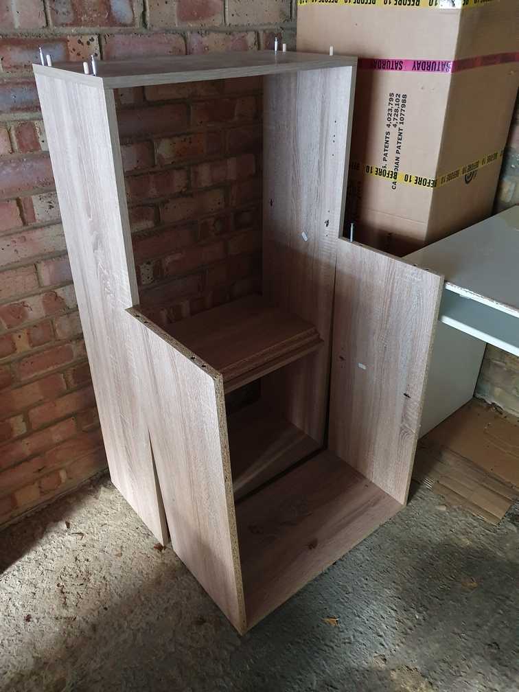 Office Desk & Shelving