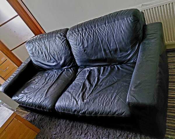Leather Sofa needs new home!