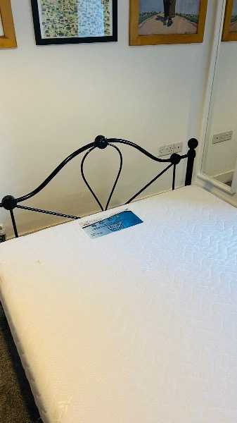 Small double bed