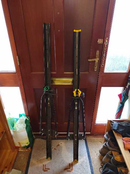 Car roof mounted bike rack (x2)