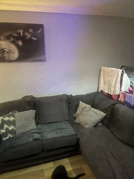 L shaped sofa