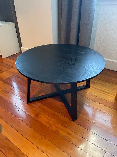 Mocca black coffee table